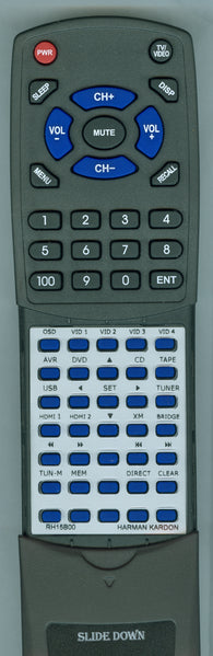 HARMAN KARDON ZR10 Replacement Remote