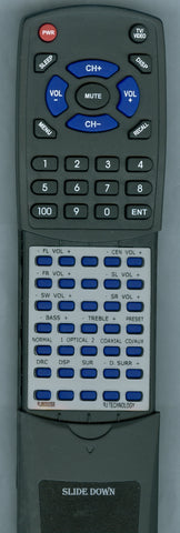 RJ-TECHNOLOGY- RTRJ8000SB Replacement Remote