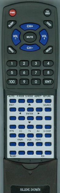 RCA RLC2253 Replacement Remote