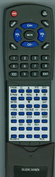 RCA RLC3210 Replacement Remote