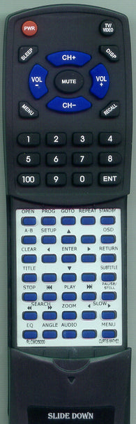 CURTIS-MATHES- RTRLCMD5000 Replacement Remote