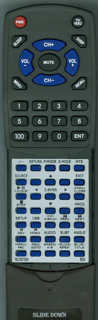 RCA RLCVD1924 Replacement Remote