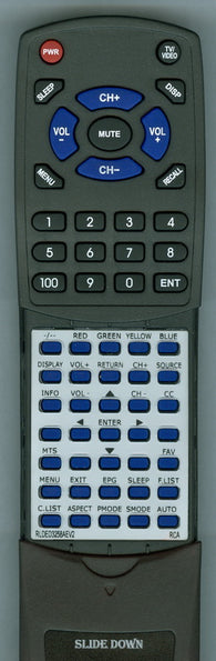 RCA RLDED3258AE Replacement Remote
