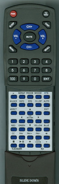 RCA RLDED3932ARK Replacement Remote