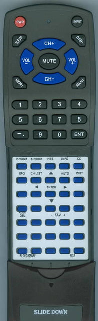 RCABM RLDED3955A-F Replacement Remote