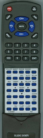 RCA RLDED3260A Replacement Remote