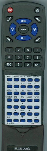 RCA RLDED3955AD Replacement Remote
