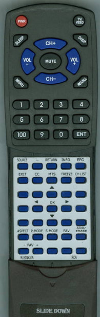 RCA RLDED4633AD Replacement Remote
