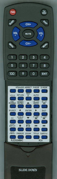 RCA RLEDV2488AC Replacement Remote