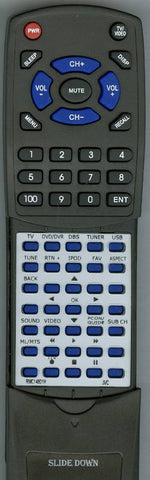 JVC LT42X688 Replacement Remote