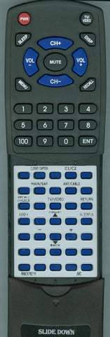 JVC RMC676 Replacement Remote