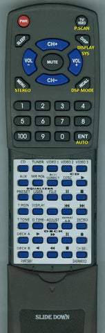 SHERWOOD--INSERT RD6106 Replacement Remote