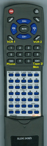 SHERWOOD--INSERT RTRMRV5050RDS Replacement Remote