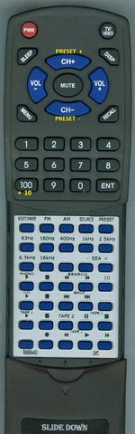 JVC--INSERT AXR450 Replacement Remote
