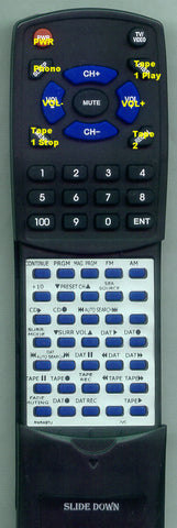 JVC--INSERT RMSA97U Replacement Remote
