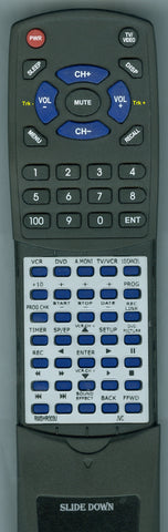 JVC--INSERT HRXVC28B Replacement Remote
