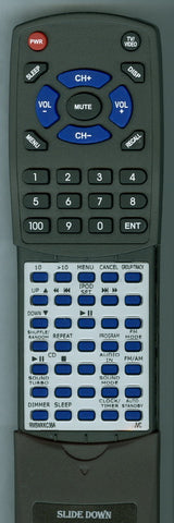 JVC RTRMSMXKC38A Replacement Remote