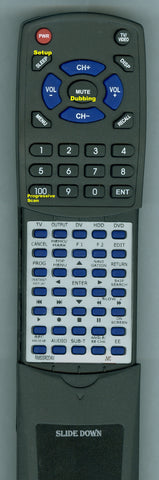 JVC--INSERT SRDVM600US Replacement Remote