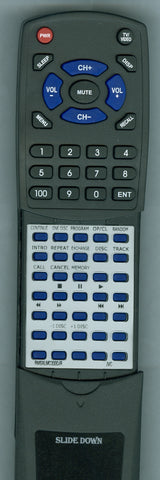 JVC RMSXLMC2000JR Replacement Remote