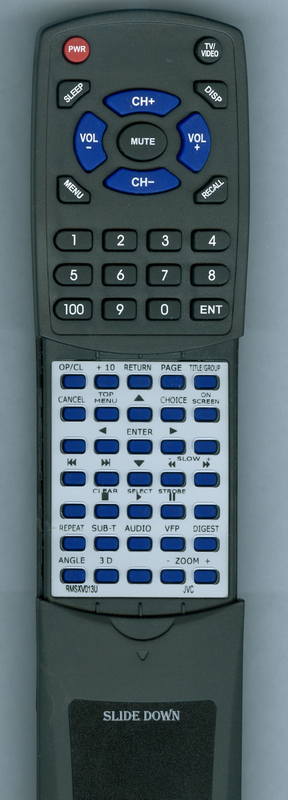 JVC DSTP670DVD Replacement Remote Control