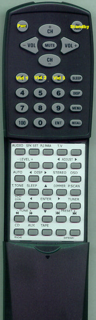 GATEWAY RTRNC40 Replacement Remote