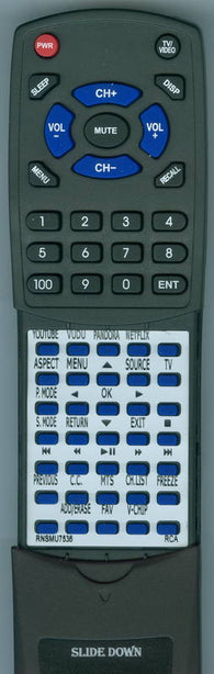 RCA RNSMU5536-B Replacement Remote