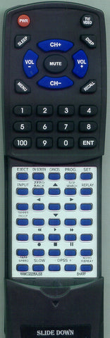 SHARP G0235AJSB Replacement Remote