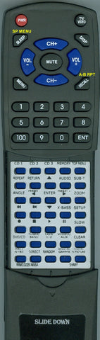 SHARP--INSERT RRMCG0291AWSA Replacement Remote