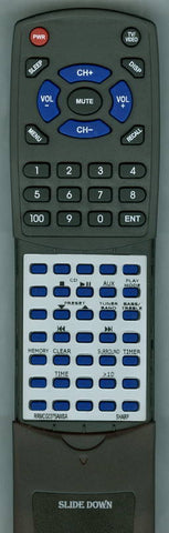 SHARP RTRRMCG0375AWSA Replacement Remote