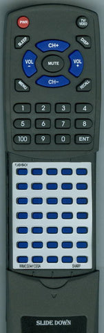 SHARP 25MT57 Replacement Remote