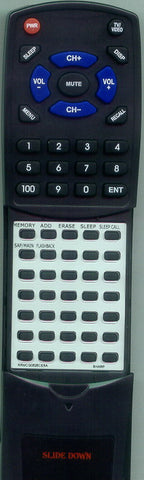 SHARP RRMCG0526CESA Replacement Remote