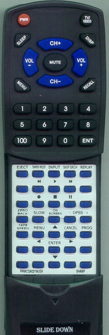 SHARP GA021WJSA Replacement Remote
