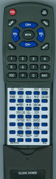 RCA RS2767IV2 Replacement Remote