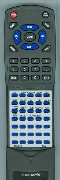 RCA RS2867B Replacement Remote