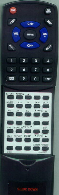 PANASONIC RTRT210810 Replacement Remote