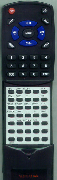 BELL & HOWELL 63058505 Replacement Remote