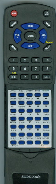 RCAINSERT RTB1013 Replacement Remote