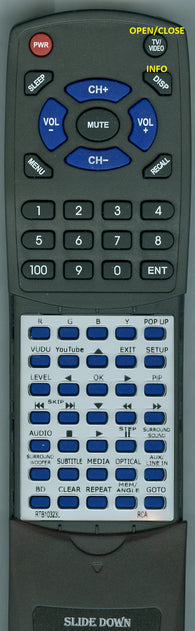 RCA--INSERT RTB10323L Replacement Remote