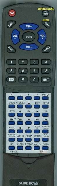 RCAINSERT B10323L Replacement Remote
