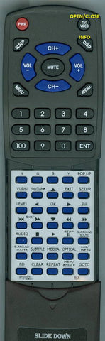 RCAINSERT RTRTB10323L Replacement Remote
