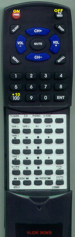 LUXMAN--INSERT RTP-117 Replacement Remote