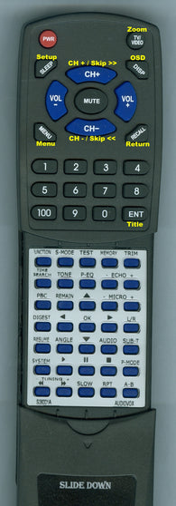 AUDIOVOX DV1300B Replacement Remote