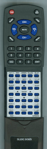 SUPERSONIC SC1911 Replacement Remote