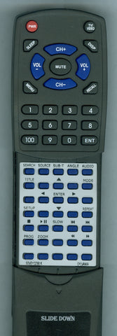 CURTIS INTERNATIONAL RTSDVD1023BLK Replacement Remote
