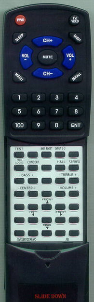 JBL SVCJB010CREMO Replacement Remote