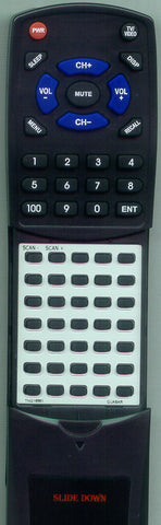QUASAR TNQ1656-1 Replacement Remote