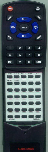 PANASONIC RTTNQ2AE0071 Replacement Remote