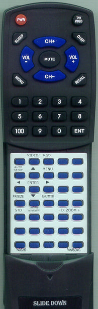 PANASONIC PTLB30NTU Replacement Remote