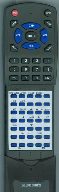 RCA RLDED3258A-E Replacement Remote