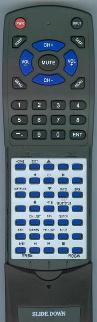 RCA RNSMU5536 Replacement Remote